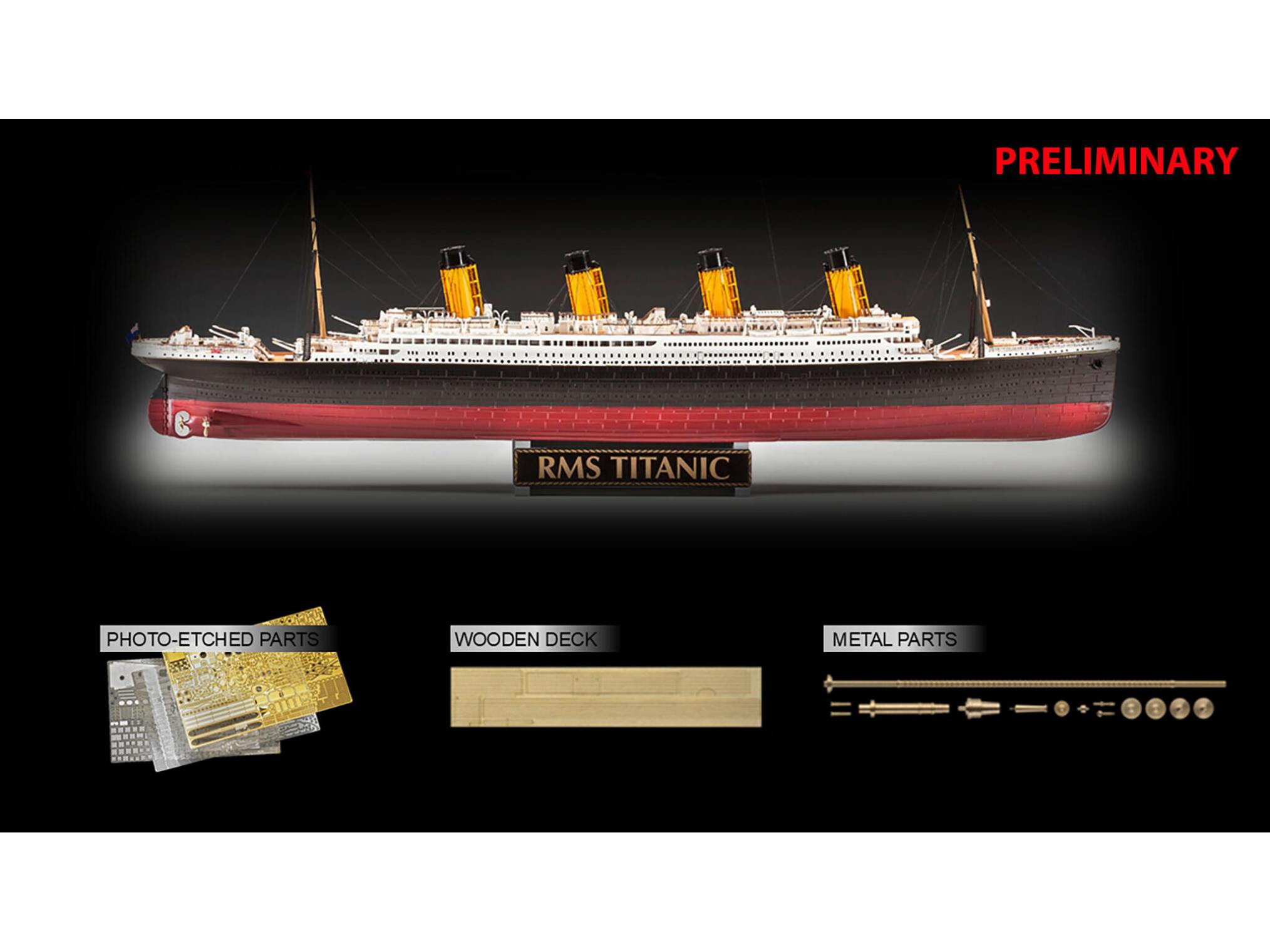 1:400-Titanic  Platinum Edition