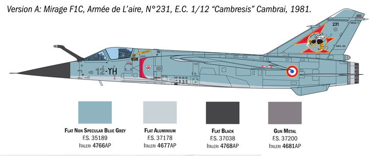 1:48 Mirage F.1