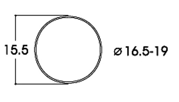 Haftringe 10Stk.16,5-19mm-Ersatz f.85622