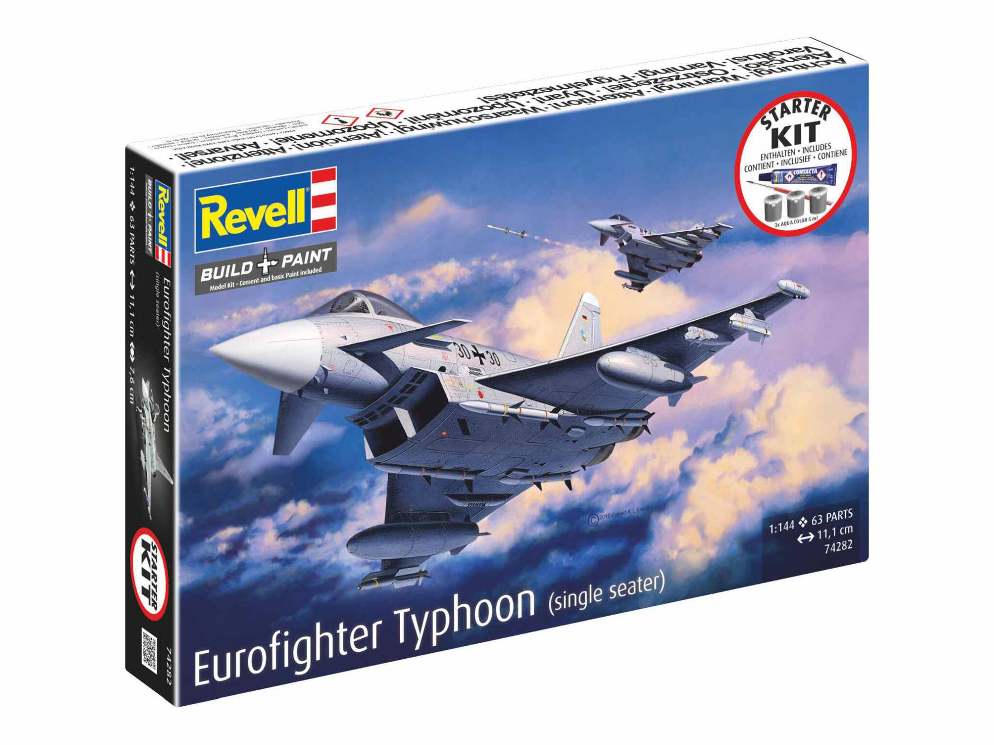 1:144-Starter Kit Eurofighter Typhoon