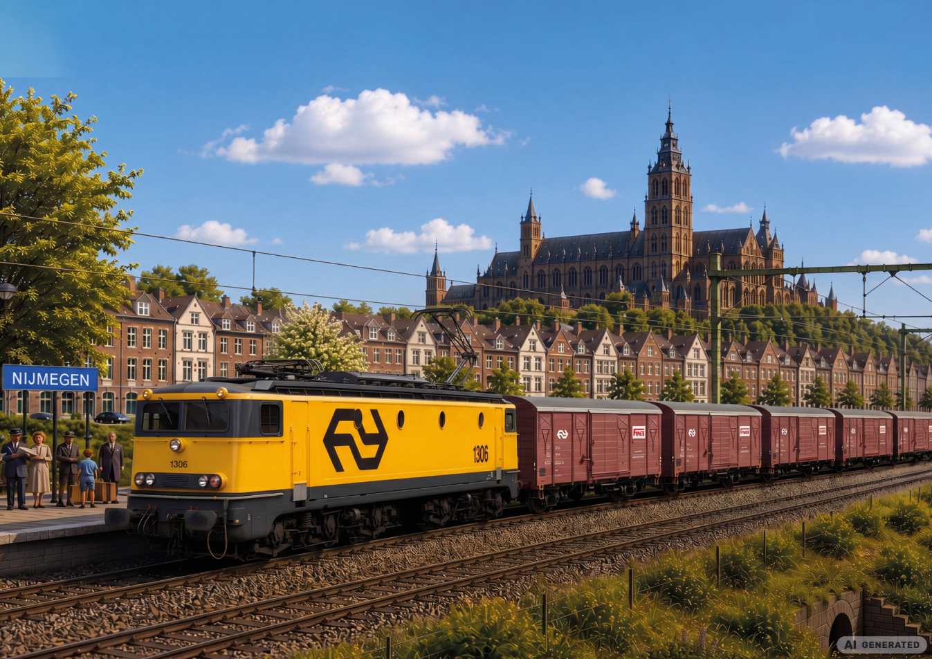 DC-Elektrolokomotive 1306 NS, Ep.IV