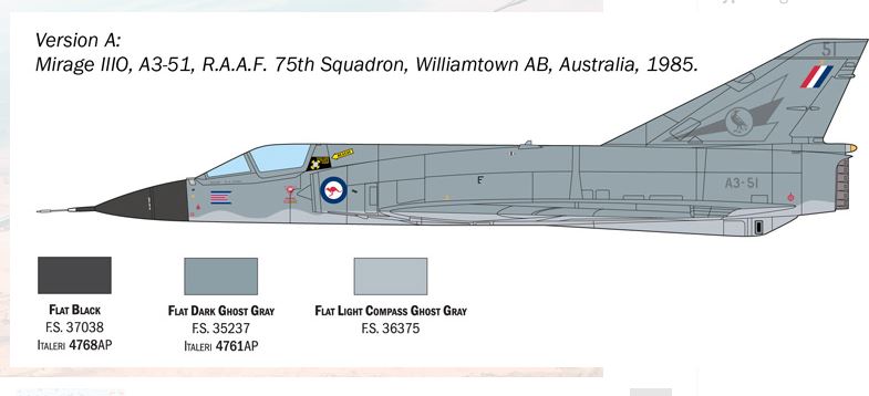 1:48 Mirage III E