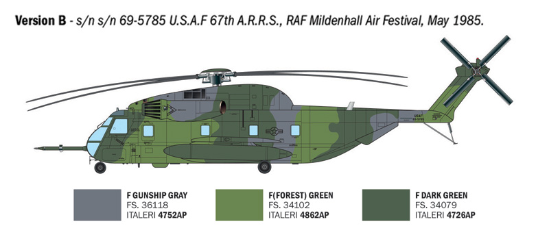 1:72 US HH-53C Jolly Green Giant