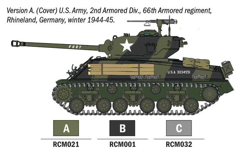 1:56 M4A3E8 Sherman Fury Mode