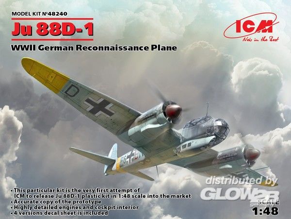 1:48-Ju 88D-1,WWII German Reconnaissance