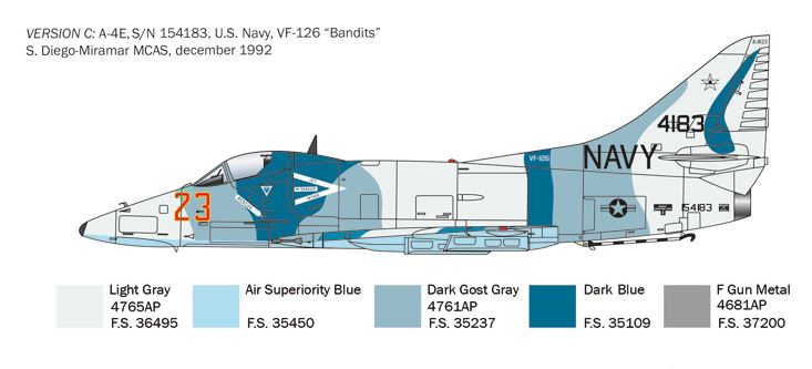 1:48 A-4E/F/G Skyhawk