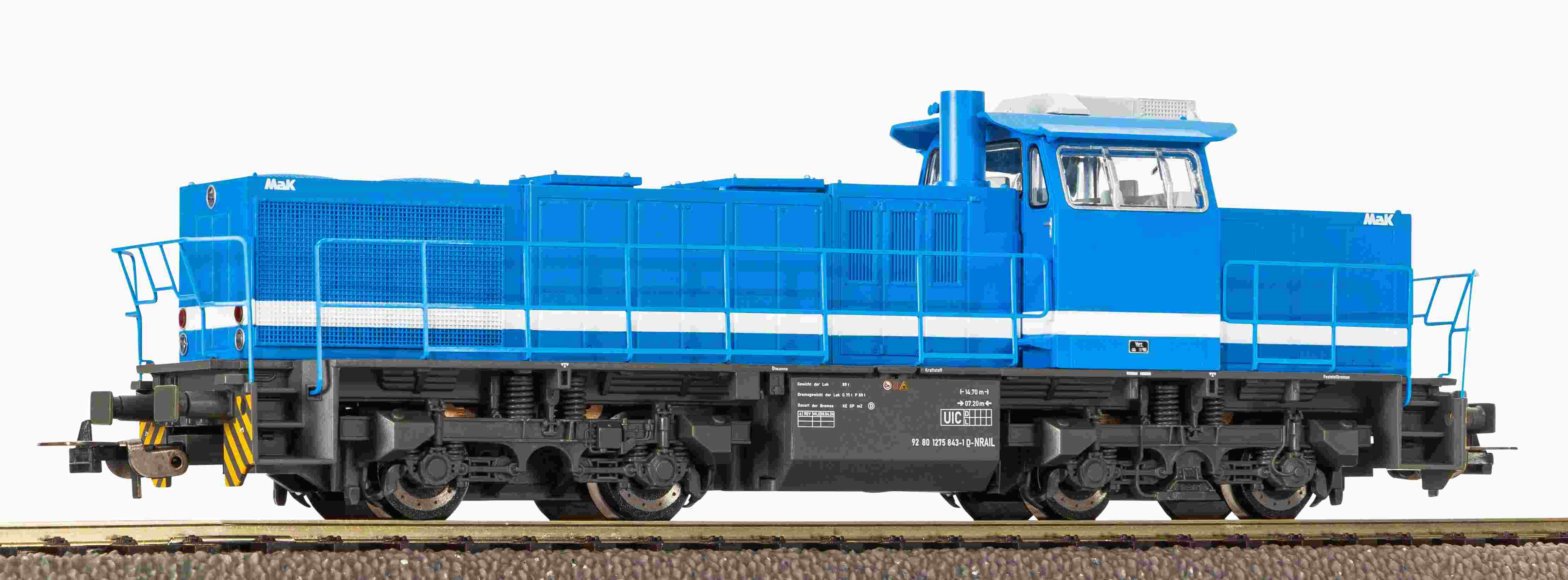 DC-Sound-Diesellok G1206 blau/weiß, Ep.6