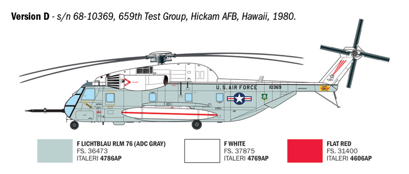 1:72 US HH-53C Jolly Green Giant