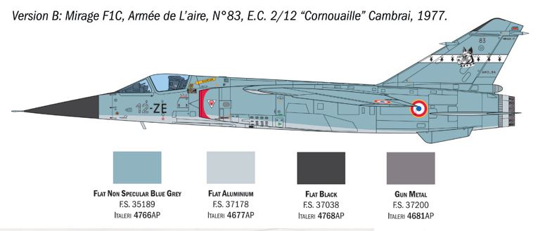 1:48 Mirage F.1