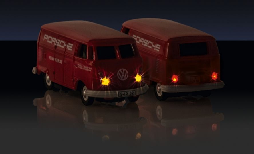 1:87-VW T1 Bus Kastenw. Porsche 2.4G RTR