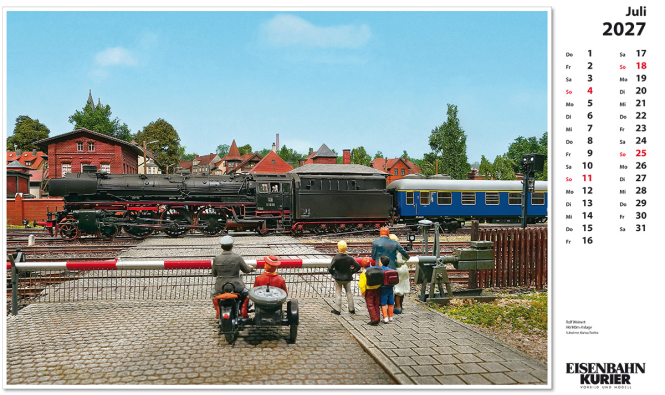 Modellbahnen - Kalender 2027