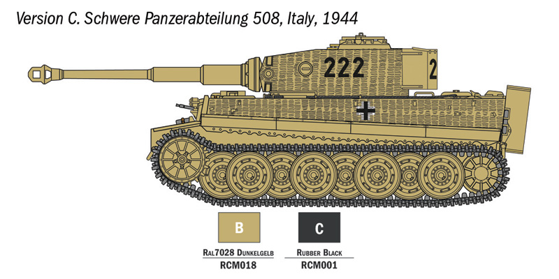 1:56 Pz.Kpfw.VI Tiger I Ausführung E