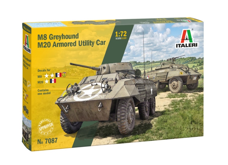 1:72 M8 Greyhound / M20 Armored Utility