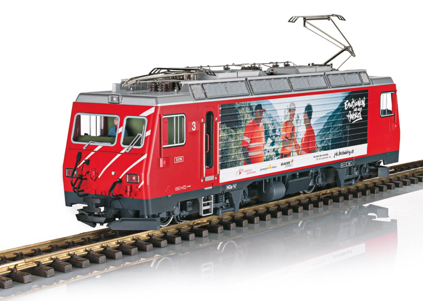 Elektro-Lok DOM HGe 4/4 MGB, RhB Ep.VI
