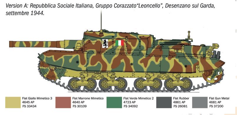 1:35 Semovente M43 da 105/25