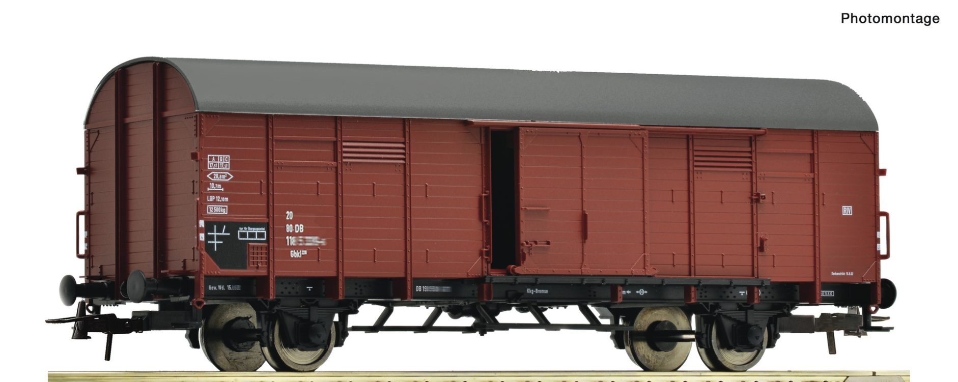 Gedeckter Güterwagen DB, Ep.IV