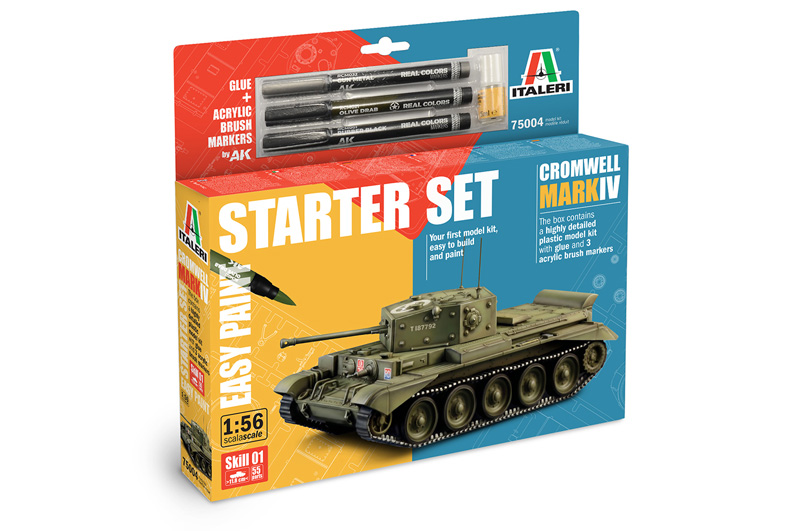 1:56 Cromwell Mk.IV Model Set