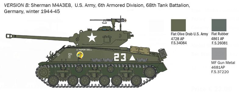 1:56 Sherman M4A3E8 Fury