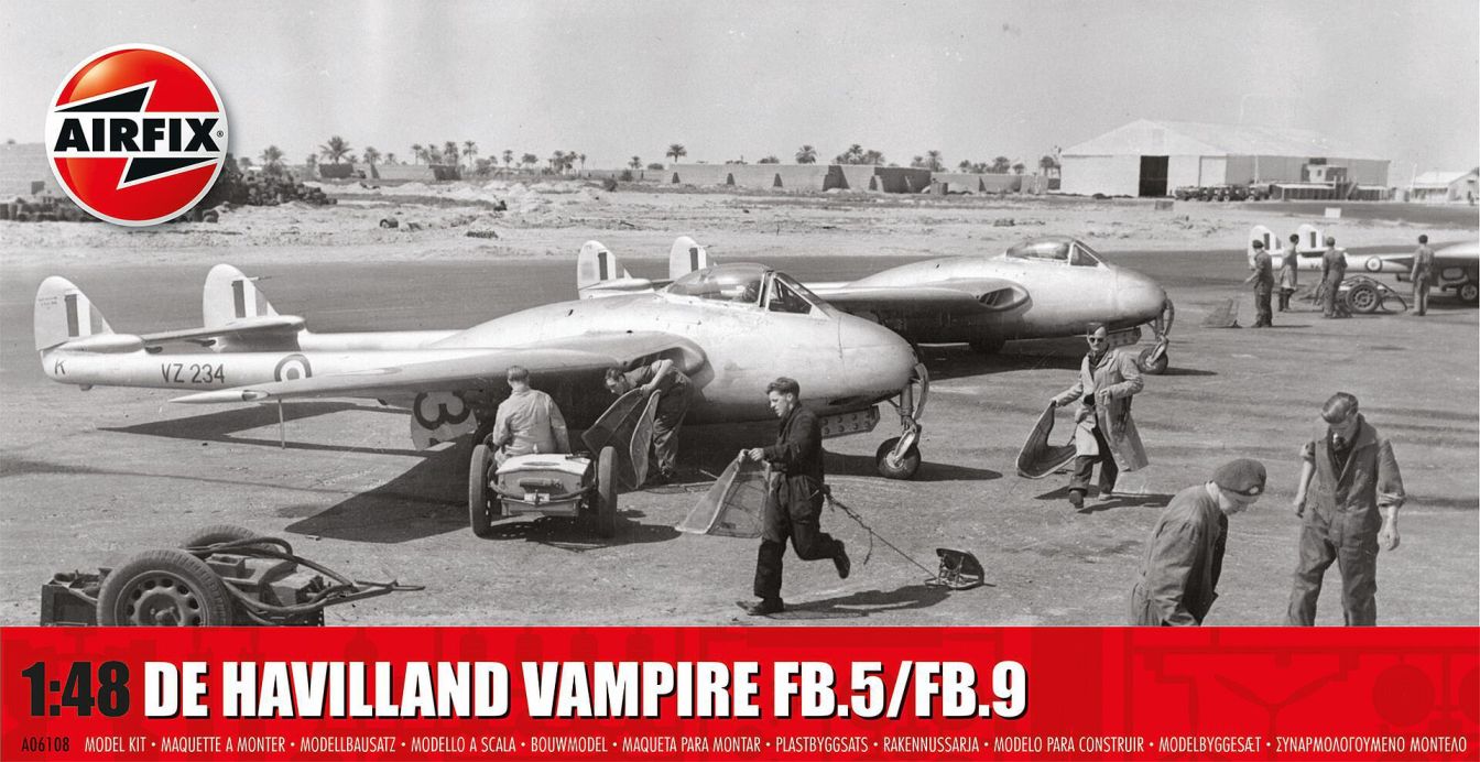 1/48 De Havilland Vampire FB.5/FB.9