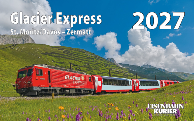 Glacier Express - Kalender 2027