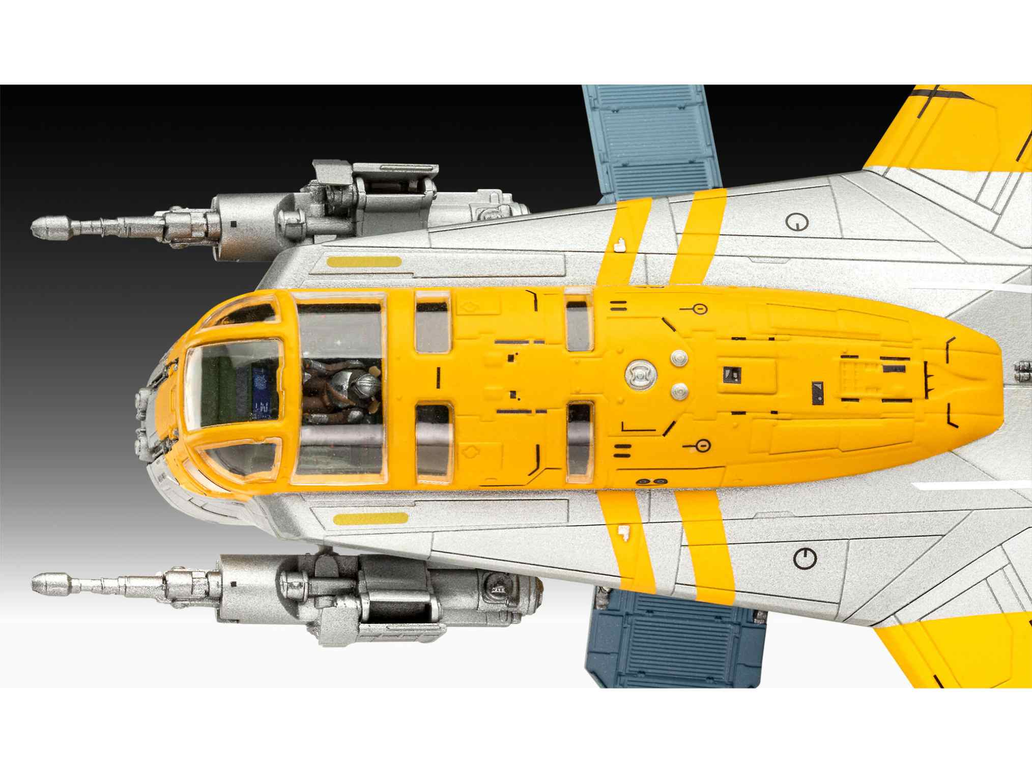 1:72-The Mandalor and Grogu: Razor Crest
