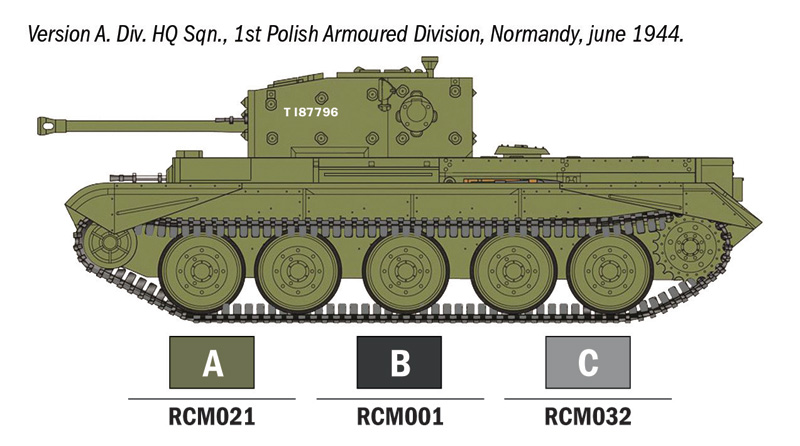 1:56 Cromwell Mk.IV Model Set
