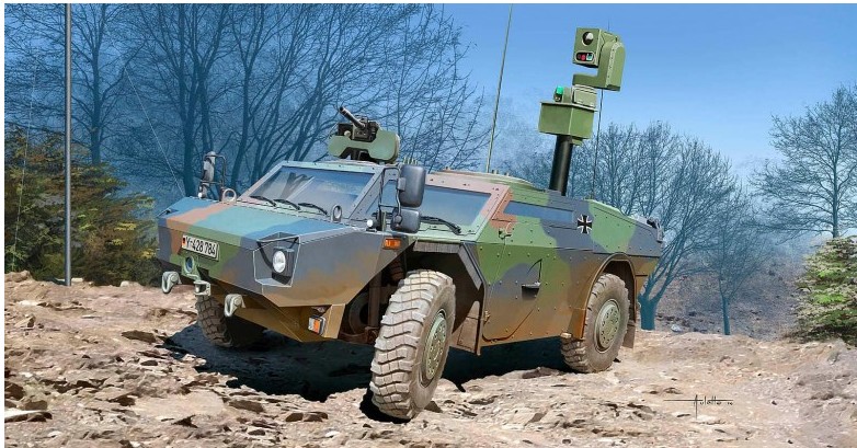 1/35 Fennek LGS, deutsche Version