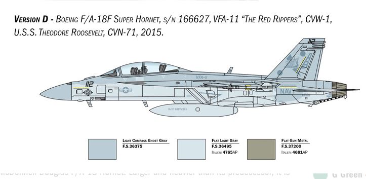 1:48 F/A-18F Super Hornet U.S. Navy