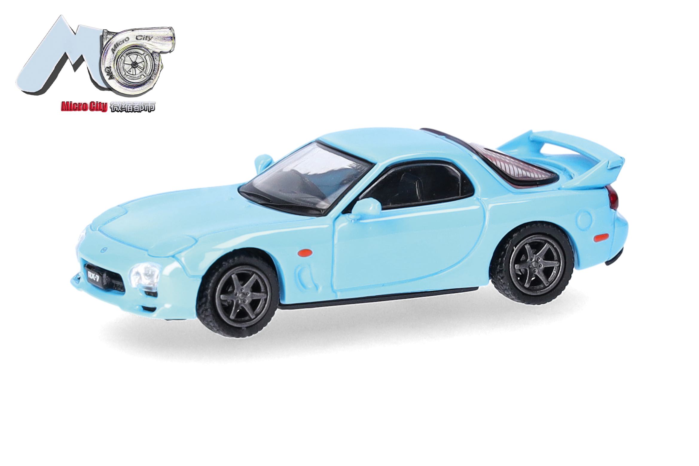 Mazda RX-7, blau (blue)