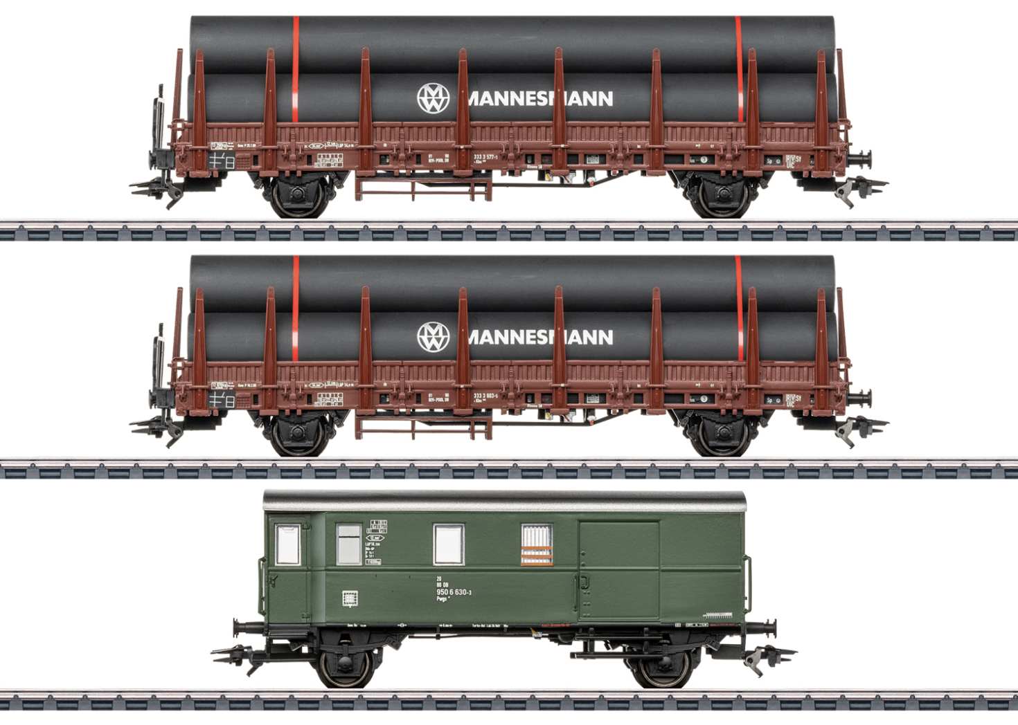 Rungenwagen-Set 2 DB
