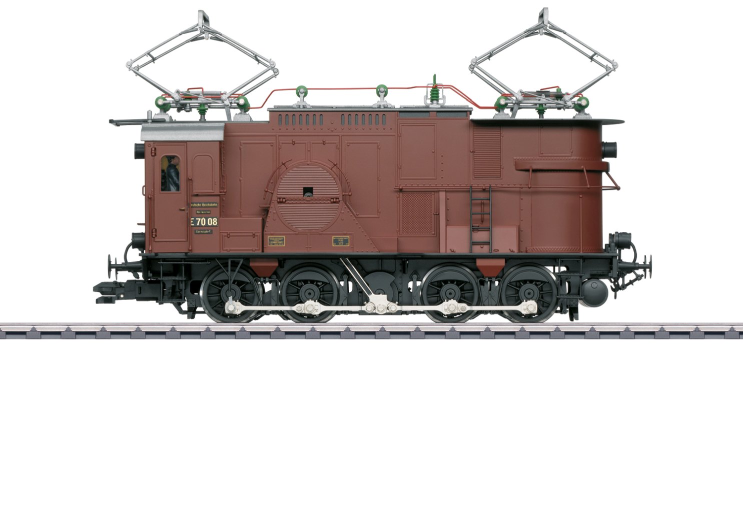 Elektrolokomotive E70 08 DRG, Ep.II