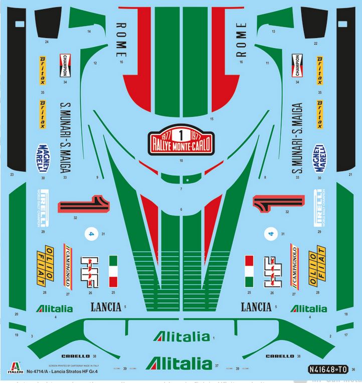 1:12 Lancia Stratos HF Gr.4