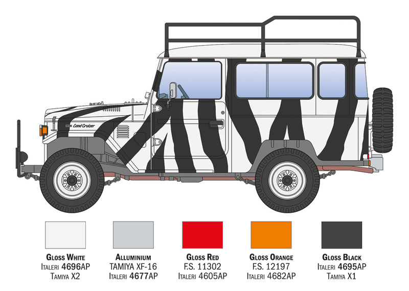 1:24 Toyota Safari LandCruise