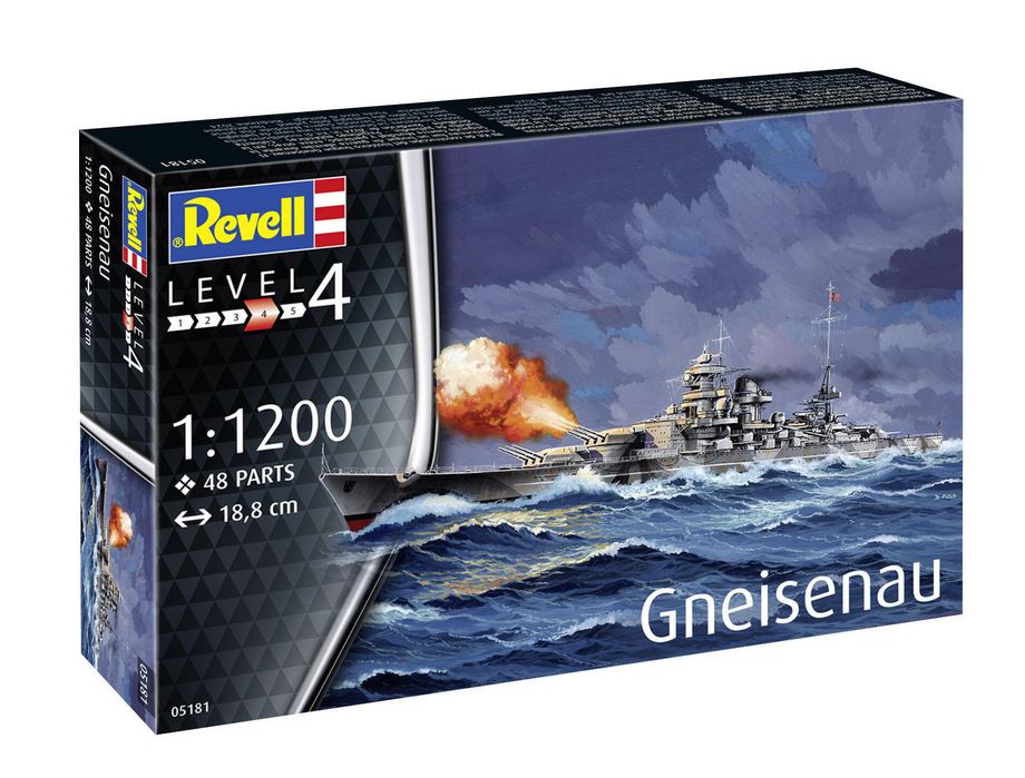 1-1200-Battleship Gneisenau