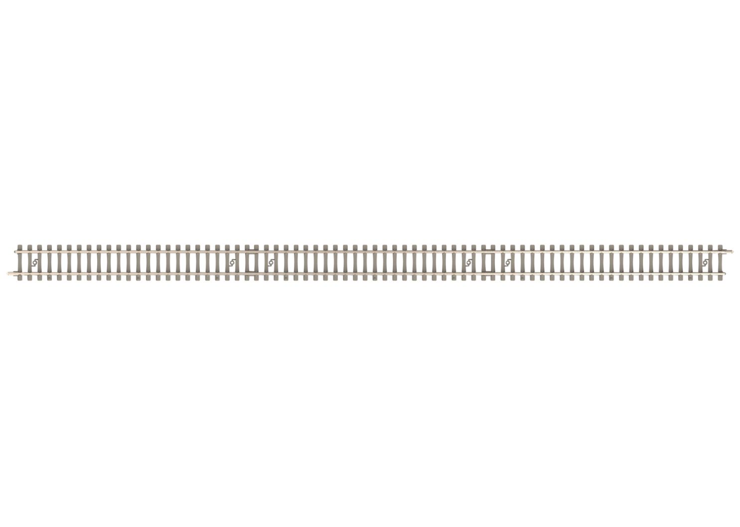 Gerades Betonschwellen-Gleis, 312,6 mm