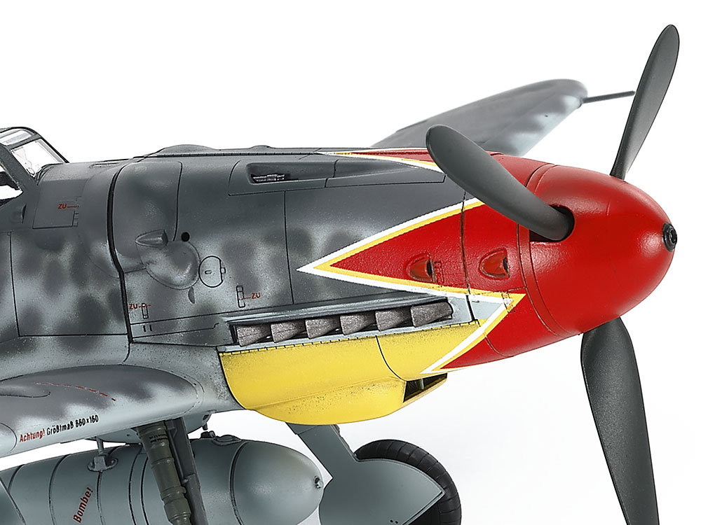 1:48 Deutsche Bf 109 G-6 Ausführung spät