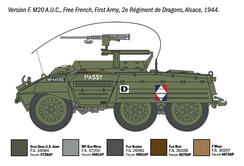 1:72 M8 Greyhound / M20 Armored Utility