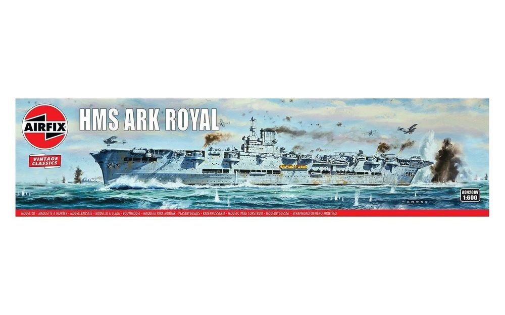 1:600-HMS Ark Royal, Vintage Classics