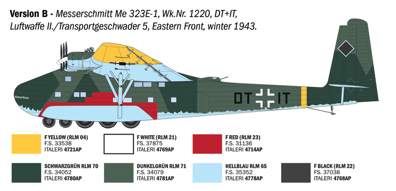 1:72 Messerschmitt Me 323 Gigant