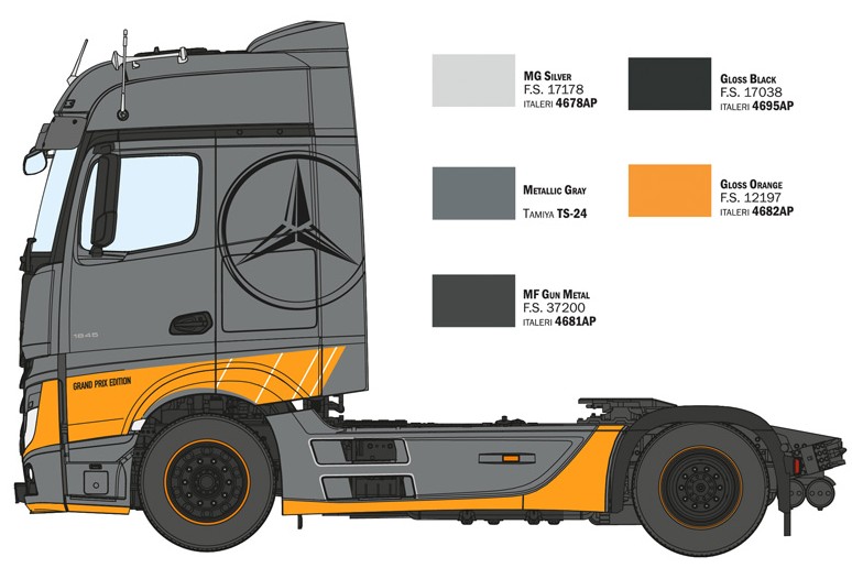 1:24 MB Actros MP4 Big Space