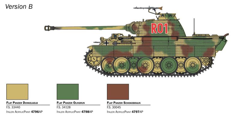 1:56 Sd.Kfz. 171 Panther Ausführung A