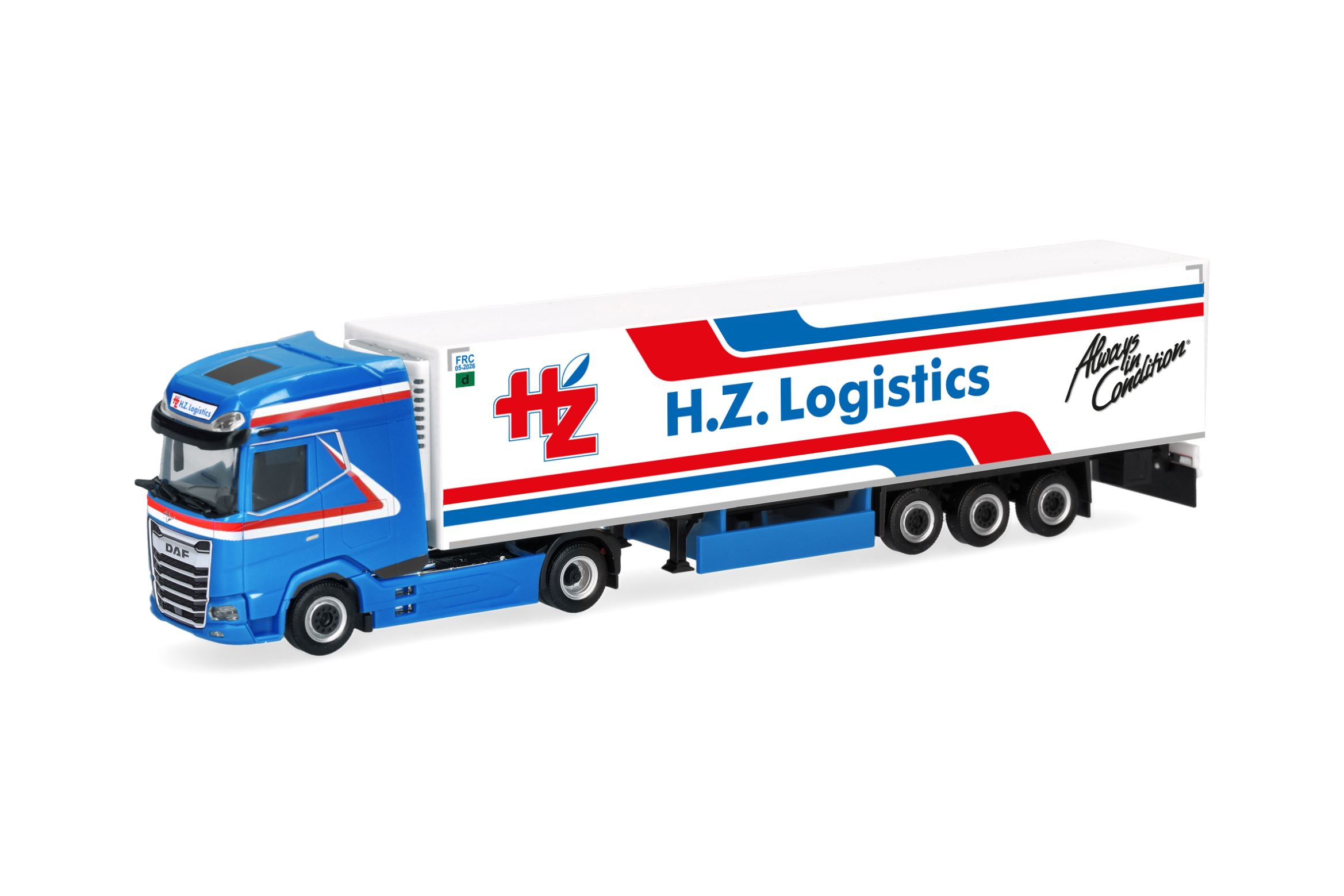 DAF XG+ Kühlkoffer-Zug H.Z. Logistics
