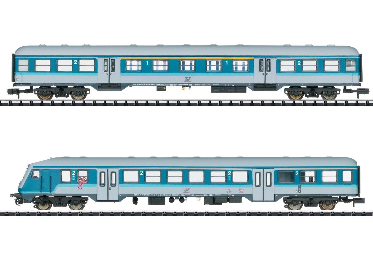 Personenwagenset Regional-Express, GfF