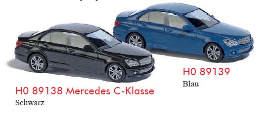 MB C-Klasse Blau