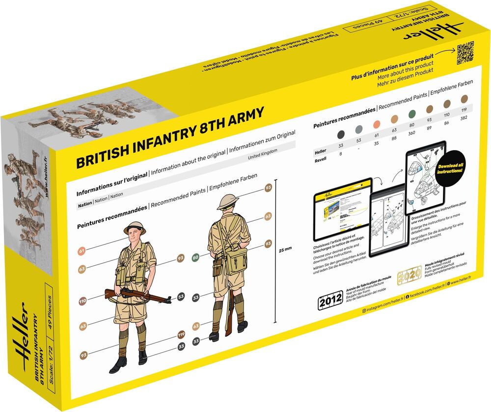 1:72-Britische Infanterie 8. Armee