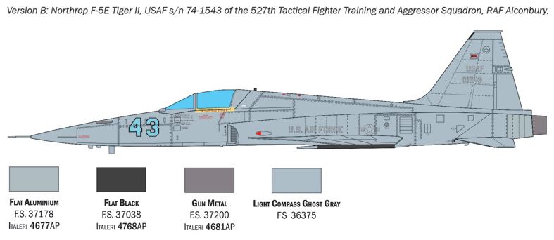 1:48 Northrop F-5E Tiger II