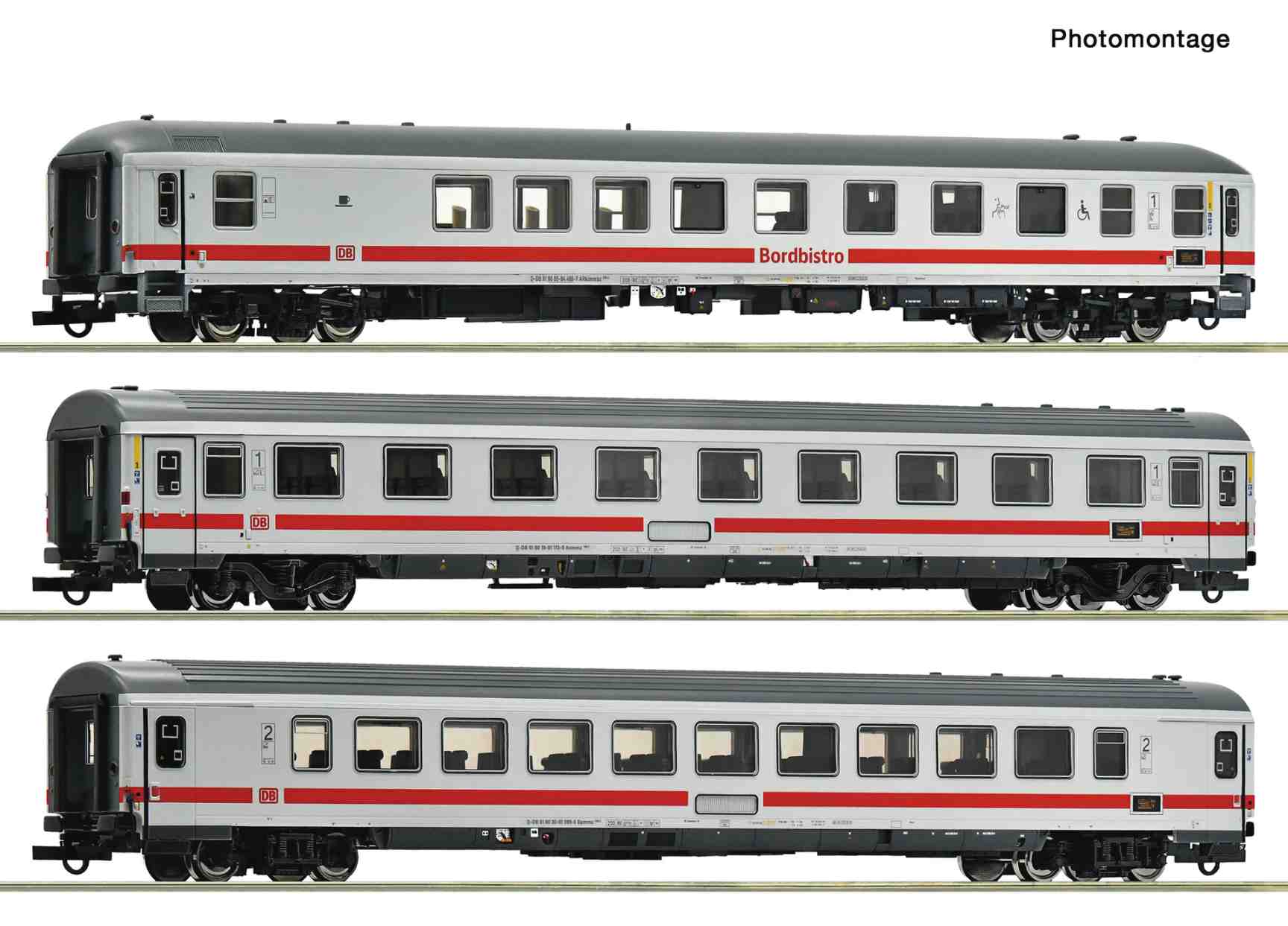 3er Set Personenwagen IC DB AG #2, Ep.VI