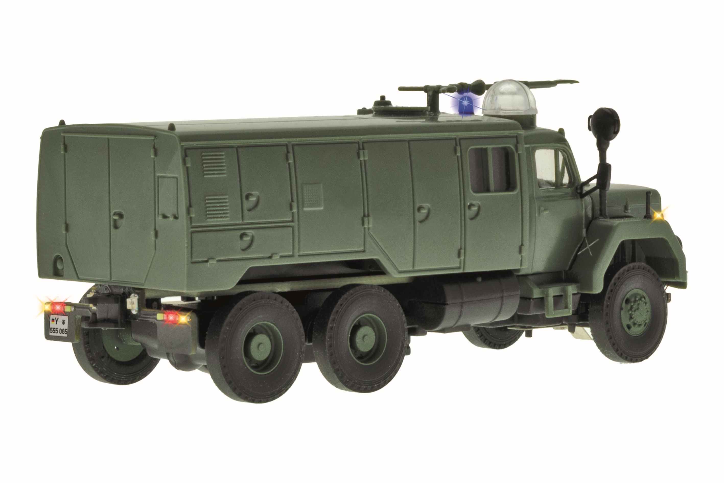 H0-MAGIRUS Feuerwehr 3-achsig, Militär