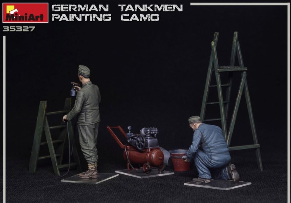 1:35 Figuren Deutscher Panzer-Besatzung