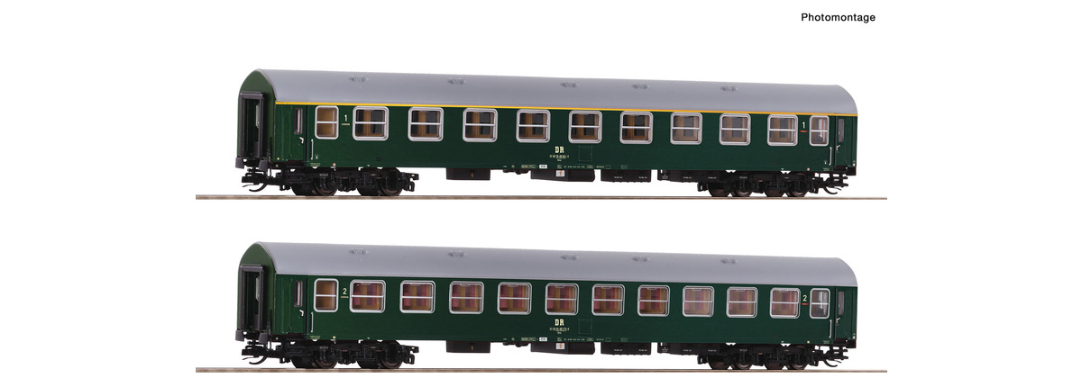 TT-2-tlg. Set 1: Reisezugwagen, DR, Ep.4